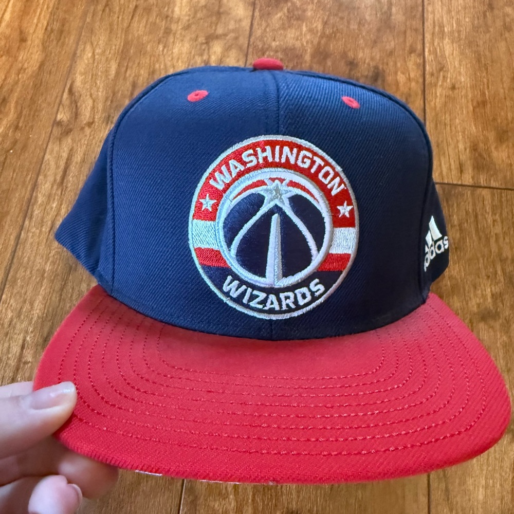 Adidas Washington Wizards Hat - Blue and Red